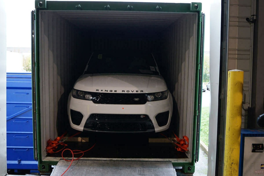 Calage - Arrimage - Container Maritime - Export Range Rover