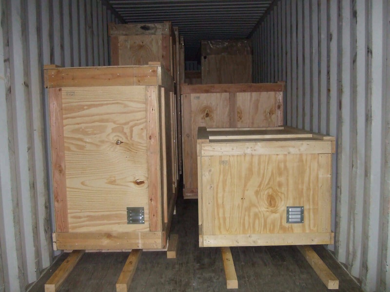 Empotage Container Maritime - Caisse