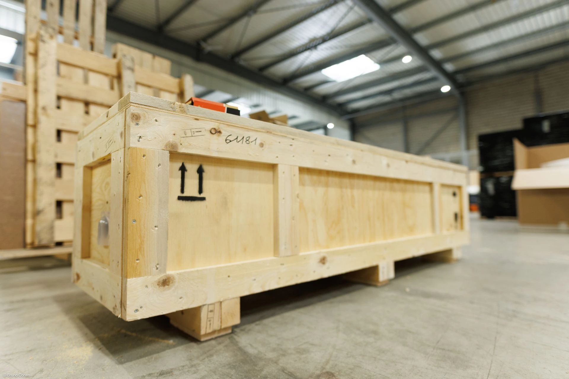 Caisse bois sur mesure CDG Export